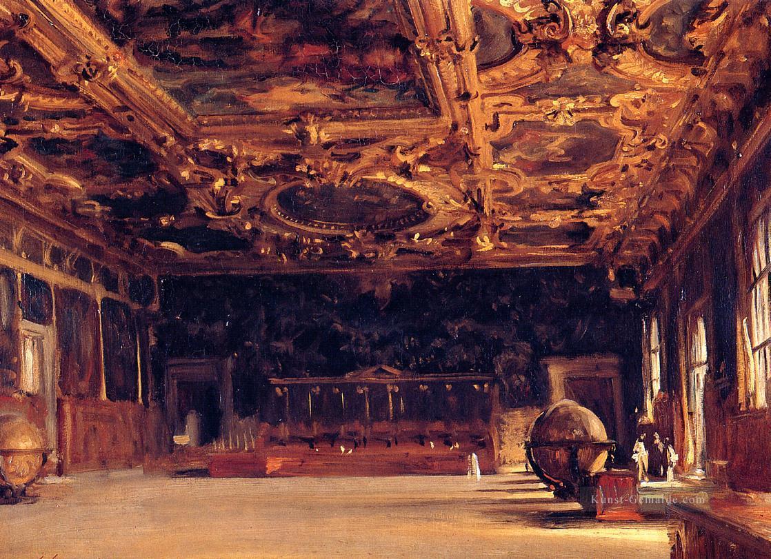 Innere der Dogenpalast John Singer Sargent Ölgemälde
